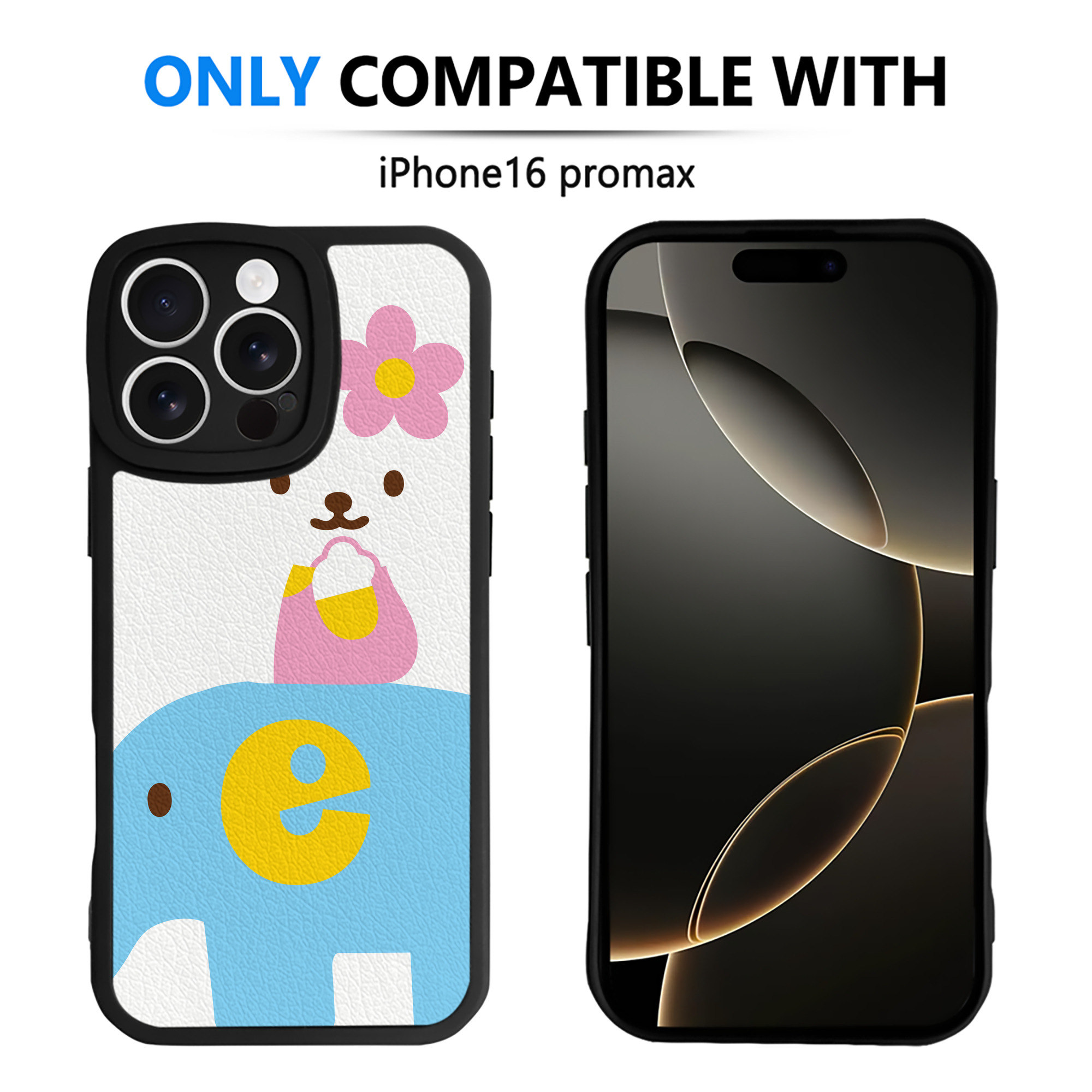 （画像用） Hello Kitty ハローキティ 【iPhone 16シリーズ対応】シリコンスマホケース（レザー調） 材質：シリコン